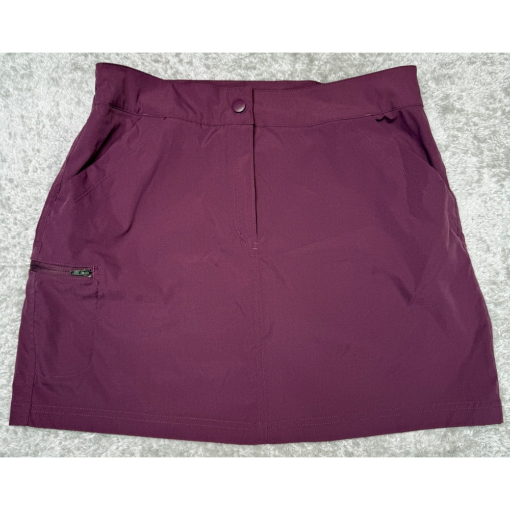 32 Degrees Cool Purple Cargo Skirt Skort Lined Womens Size M NWOT